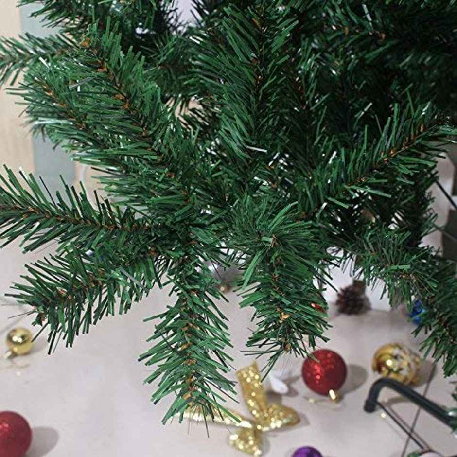 Artificial Christmas Tree | 3 ft | Green | Solid Legs | Sturdy Build | Party Propz